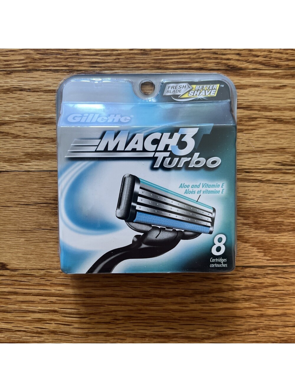 8 Mach3 TURBO Cartridge blades Refills Shaver Mach3 Razors Gillette
